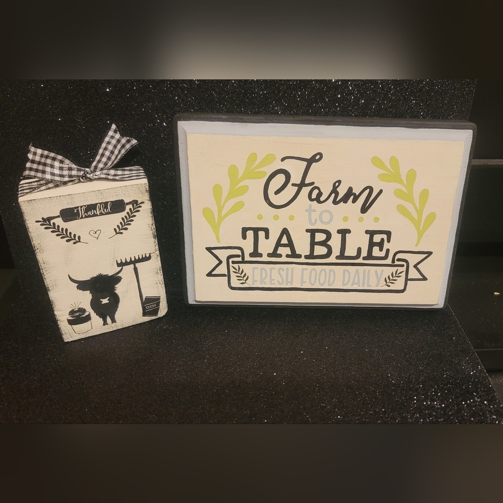 Farmhouse kitchen decor